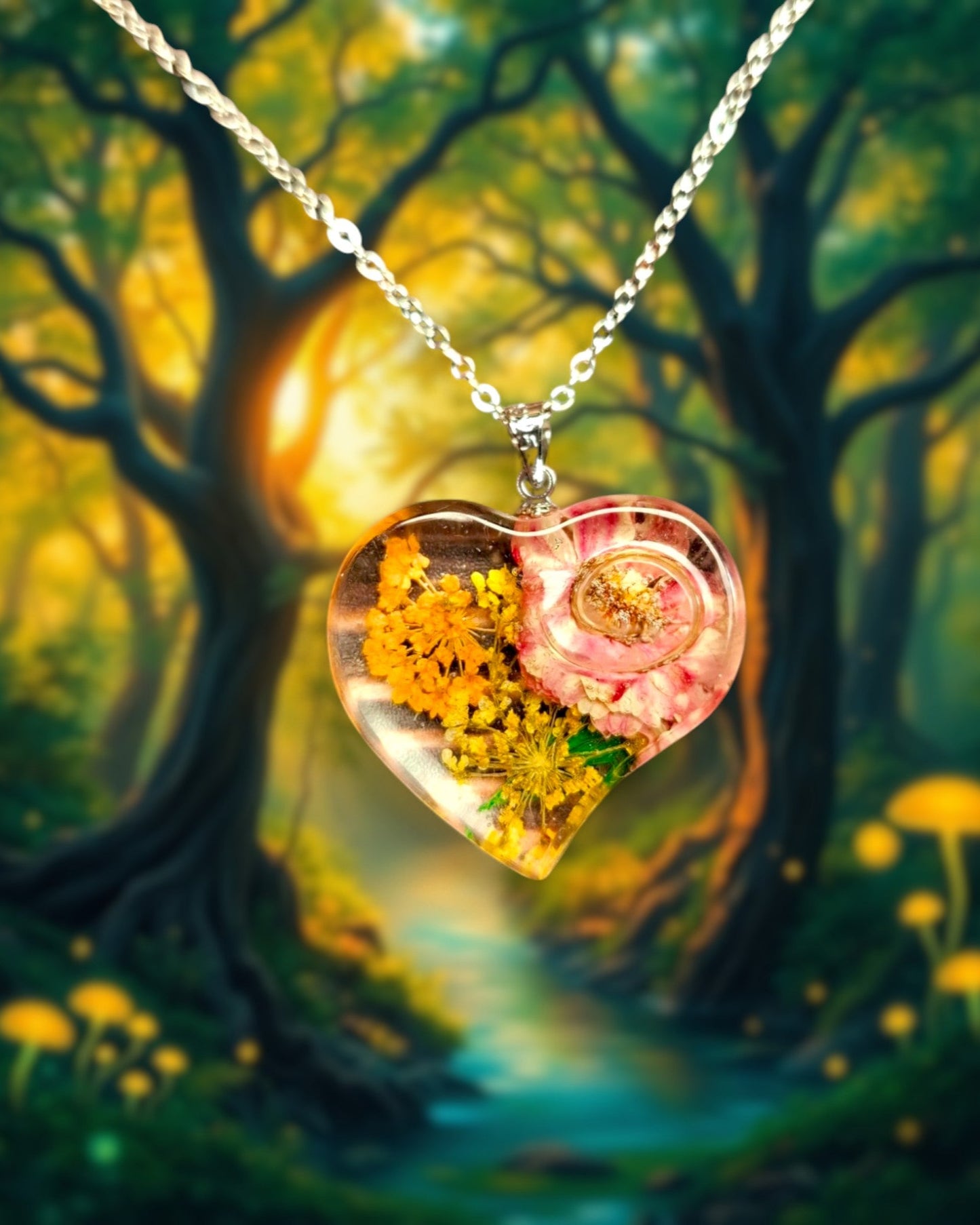 Anima Fiore - Rosa y Amarillo